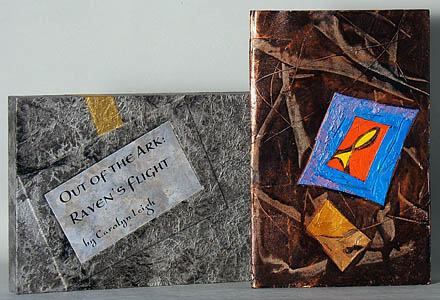 Raven's Flight (05.12.20) 1 of 2, an artist book by Carolyn Leigh