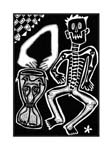 Day of the Dead (Dia de los Muertos, Todos Santos) skeleton